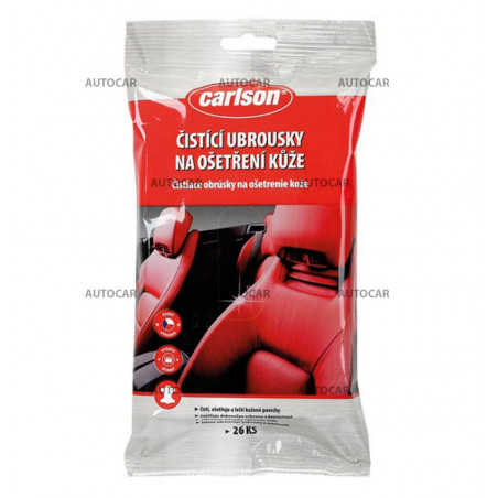 Reinigungstücher für Leder - Carlson 26-teiliges Paket