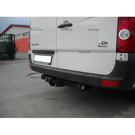 Anhängerkupplung für Mercedes SPRINTER - Kastenwagen ohne Treppe - Radstand 3,665 / 4,325 m - Festeinbau Anhängerkupplung für Mercedes SPRINTER - Kastenwagen ohne Treppe - Radstand 3,665 / 4,325 m - Festeinbau