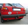 Anhängerkupplung für Volkswagen GOLF II. - schmale Stoßstange - manuall–AHK starr