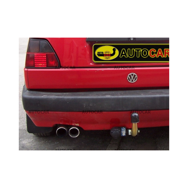 Anhängerkupplung für Volkswagen GOLF II. - breite Stoßstange - manuall–AHK starr