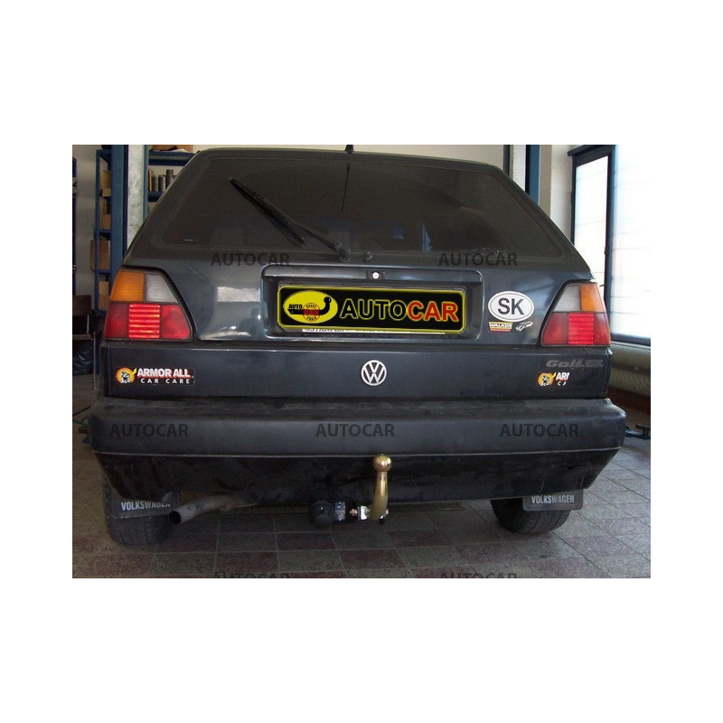 Anhängerkupplung für Volkswagen GOLF II. - breite Stoßstange - manuall–AHK starr