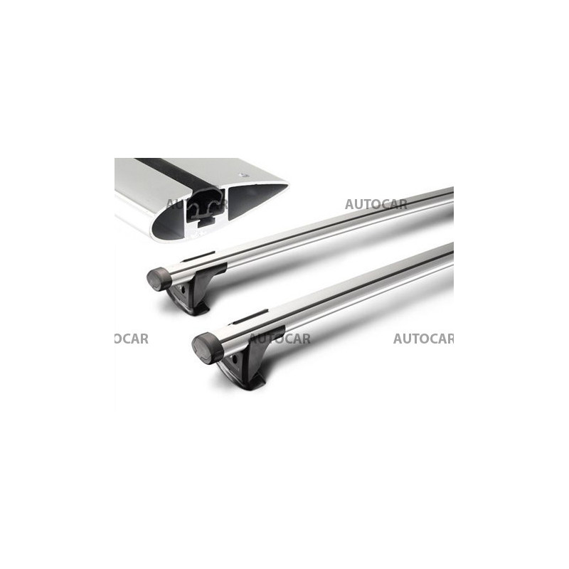 Dachträger Whispbar mit Überlappungs - aluminium