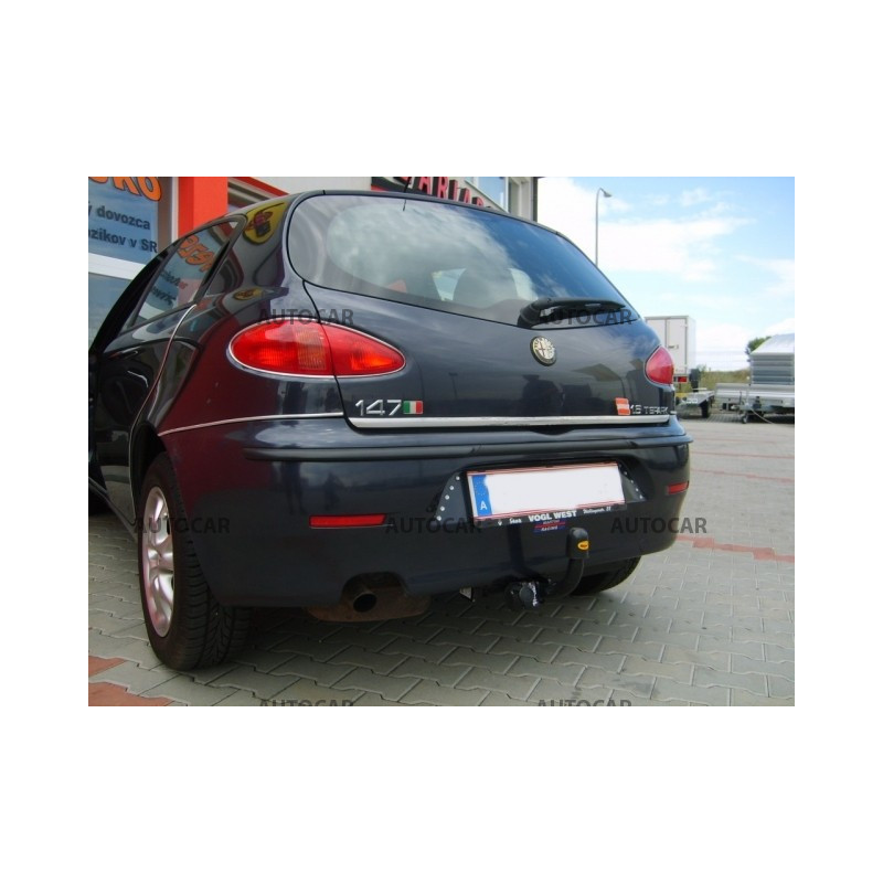 Anhängerkupplung für ALFA 147 - 3/5-türig - manuell–AHK starr - von 2000