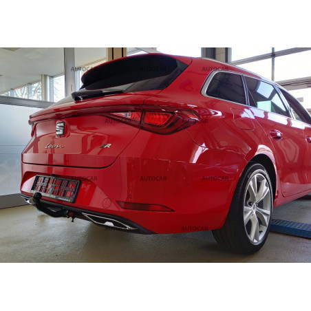 Anhängerkupplung für Seat LEON - automat–AHK vertikal abnehmbar Anhängerkupplung für Seat LEON - automat–AHK vertikal abnehmbar