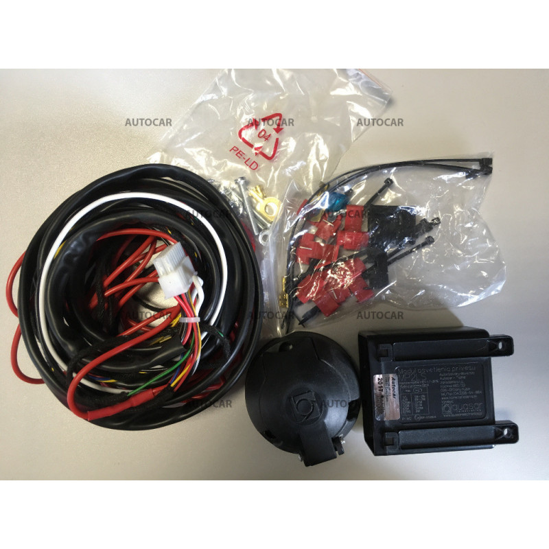 7 PIN - Spezielle Elektroinstallation (mit Modul) für Anhängerkupplung