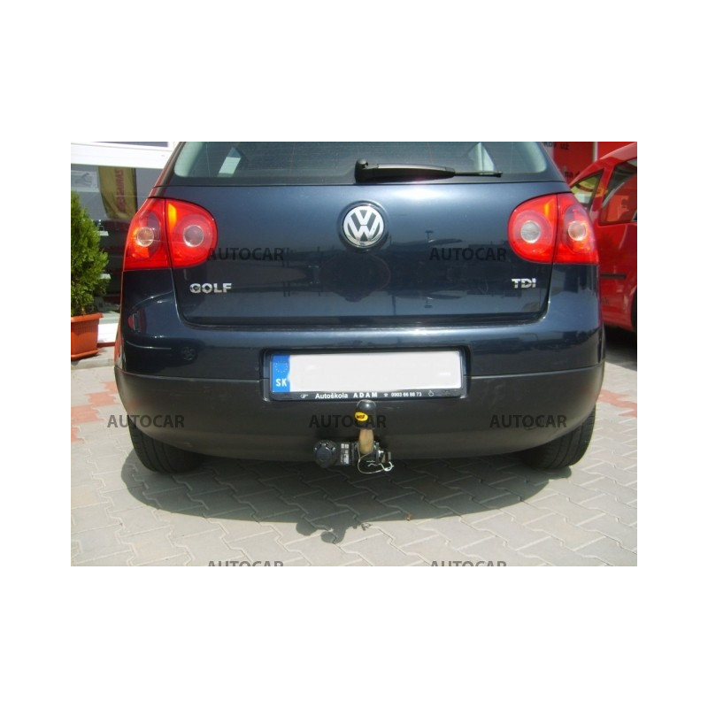 Anhängerkupplung für GOLF - V,VI,Plus,3/5dv,(1K 1,5M1) - automat–AHK abnehmbar - von 2003