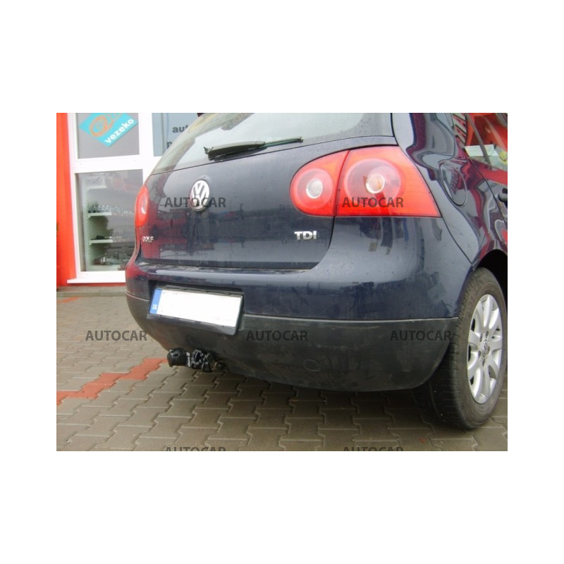 Anhängerkupplung für GOLF - V,VI,Plus,3/5dv,(1K 1,5M1) - automat–AHK abnehmbar - von 2003