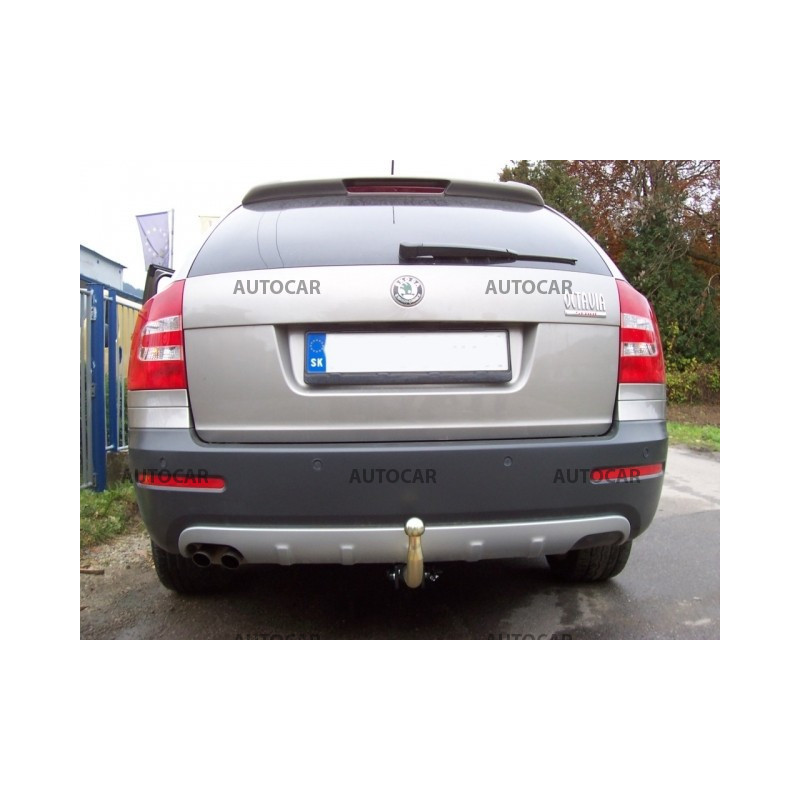 Anhängerkupplung für Skoda OCTAVIA II. - automat–AHK abnehmbar