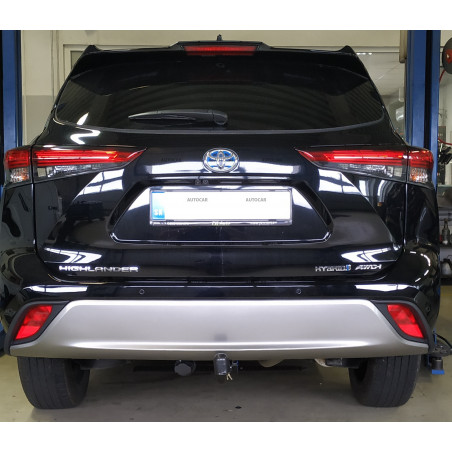 Anhängerkupplung für Toyota HIGHLANDER - vertikal–AHK abnehmbar Anhängerkupplung für Toyota HIGHLANDER - vertikal–AHK abnehmbar