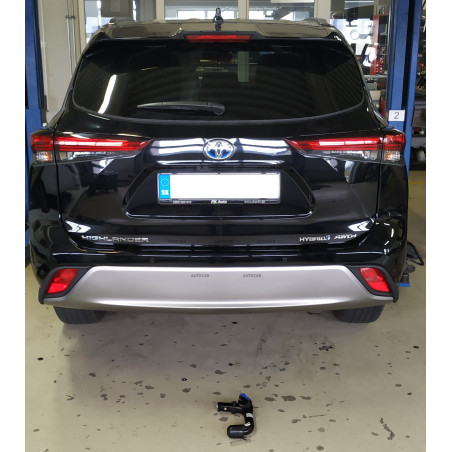 Anhängerkupplung für Toyota HIGHLANDER - vertikal–AHK abnehmbar Anhängerkupplung für Toyota HIGHLANDER - vertikal–AHK abnehmbar