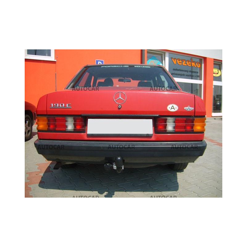 Anhängerkupplung für Mercedes 190 (W201) - manuall–AHK starr