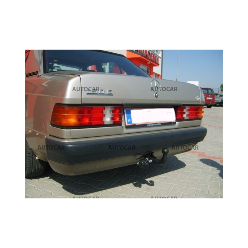 Anhängerkupplung für Mercedes 190 (W201) - manuall–AHK starr
