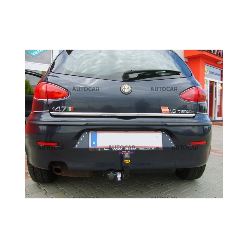 Anhängerkupplung für ALFA 147 - 3/5-türig - manuell–AHK starr - von 2000