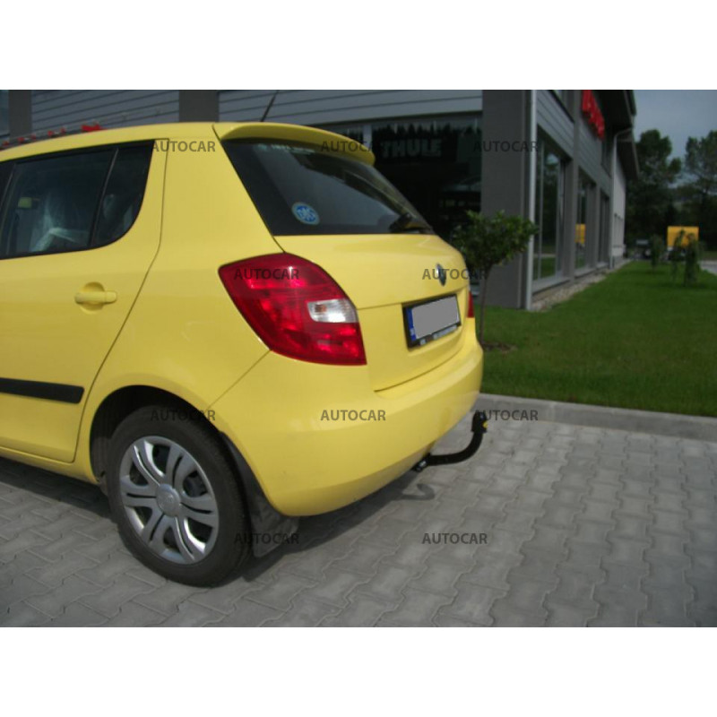 Anhängerkupplung für Skoda FABIA II. - 5 tür. - manuall–AHK starr