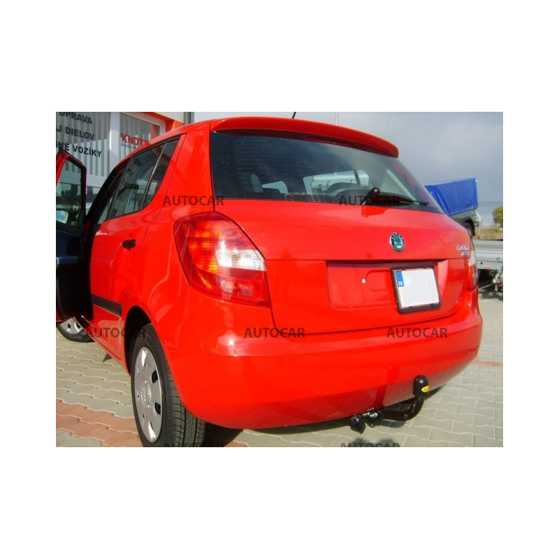 Anhängerkupplung für Skoda FABIA II. - 5 tür. - automat–AHK abnehmbar