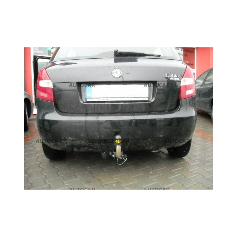 Anhängerkupplung für Skoda FABIA II. - 5 tür. - automat–AHK abnehmbar