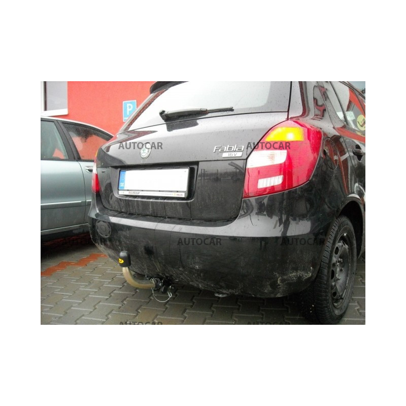 Anhängerkupplung für Skoda FABIA II. - 5 tür. - automat–AHK abnehmbar