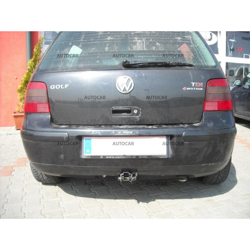 Anhängerkupplung für Volkswagen GOLF IV. - 4x4 - automat–AHK abnehmbar