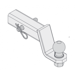Kugelkopf für die Anhängerkupplung USA (AH-1)