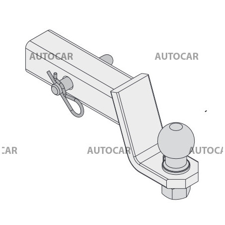 Kugelkopf für die Anhängerkupplung USA (AH-1)