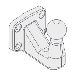Anschraubplatten KH4-3 - vertikalen Belastung 250 kg