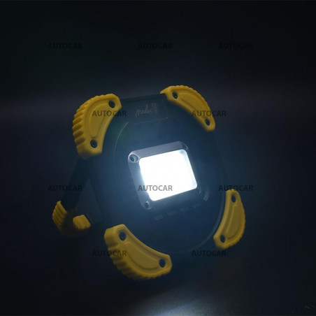 Wiederaufladbare LED-Arbeitsleuchte - mit Powerbank Wiederaufladbare LED-Arbeitsleuchte - mit Powerbank