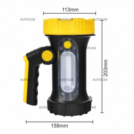 Wiederaufladbare LED-leuchte - mit Powerbank Wiederaufladbare LED-leuchte - mit Powerbank