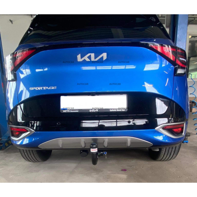 Anhängerkupplung für Kia SPORTAGE - SUV - automat vertikal–AHK abnehmbar