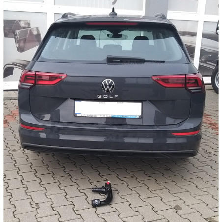 Anhängerkupplung für Volkswagen GOLF - VIII - automat vertikal–AHK abnehmbar Anhängerkupplung für Volkswagen GOLF - VIII - automat vertikal–AHK abnehmbar