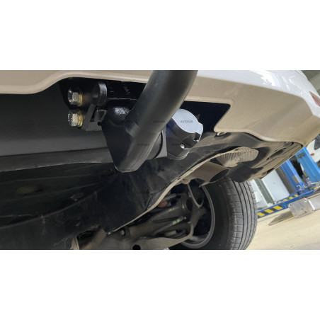 Anhängerkupplung für Volkswagen TRANSPORTER / MULTIVAN / CARAVELLA - T6 - Kastenwagen - automat–AHK vertikal abnehmbar Anhängerkupplung für Volkswagen TRANSPORTER / MULTIVAN / CARAVELLA - T6 - Kastenwagen - automat–AHK vertikal abnehmbar