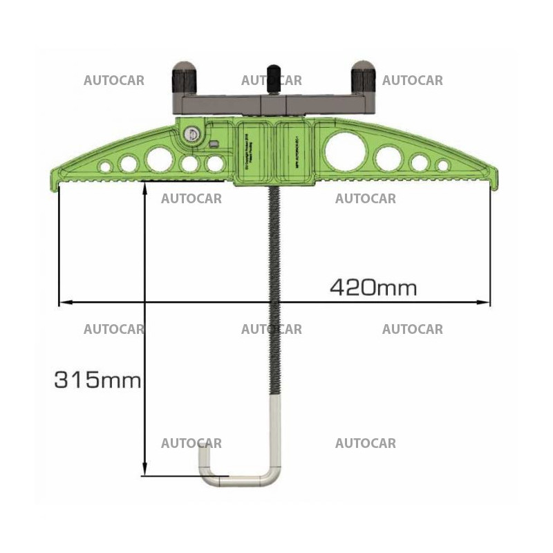 Leiterhalter AutoRack Easy Clamp Wide