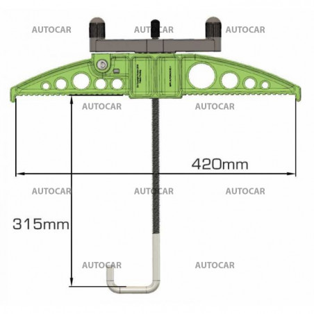 Leiterhalter AutoRack Easy Clamp Wide