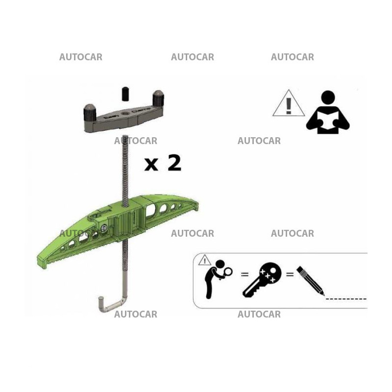 Leiterhalter AutoRack Easy Clamp Wide