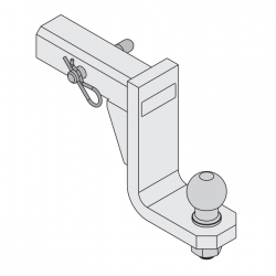 Kugelkopf für die Anhängerkupplung (AH-8)