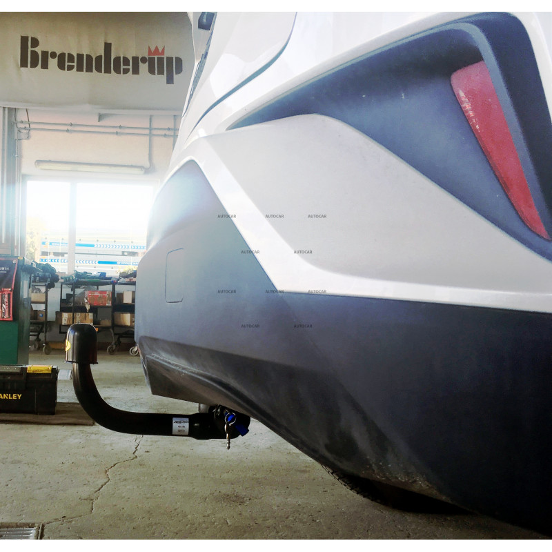 Anhängerkupplung - Toyota C-HR - automat vertikal–AHK abnehmbar - von 10.2016/-