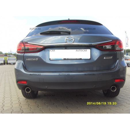 Anhängerkupplung für MAZDA 6, combi, - automat–AHK abnehmbar - von 02.2013/- Anhängerkupplung für MAZDA 6, combi, - automat–AHK abnehmbar - von 02.2013/-