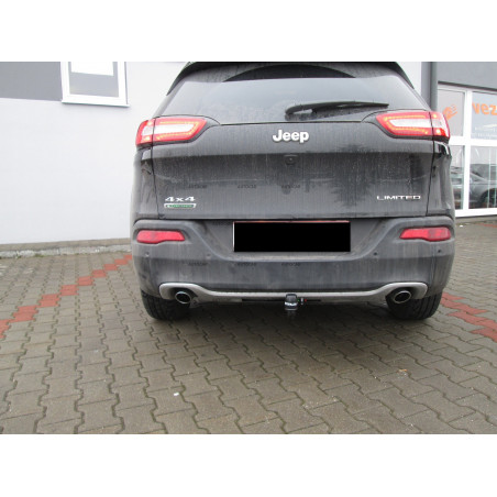 Anhängerkupplung für Jeep Cherokee (KL)- automat–AHK abnehmbar - von 2014/-