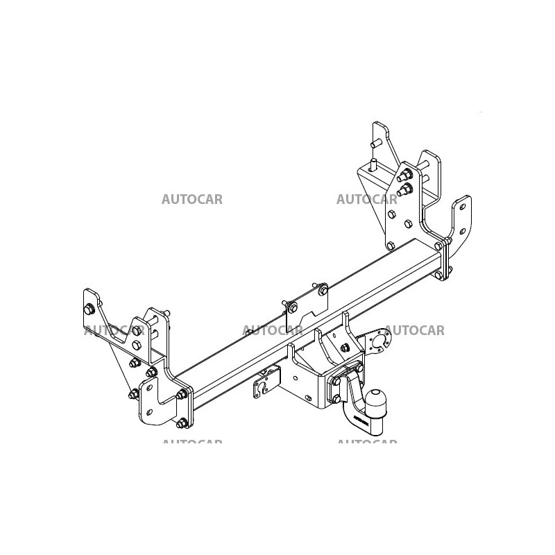 Anhängerkupplung für Dodge RAM 1500 / 2500
