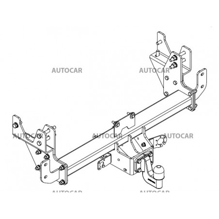 Anhängerkupplung für Dodge RAM 1500 / 2500