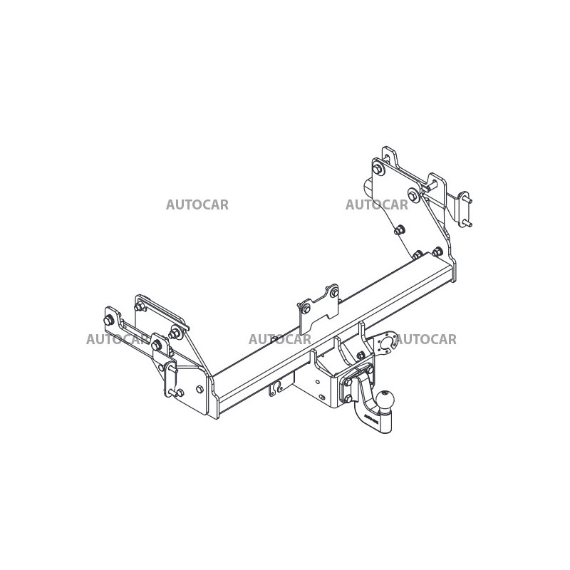 Anhängerkupplung für Dodge RAM 1500 - DS