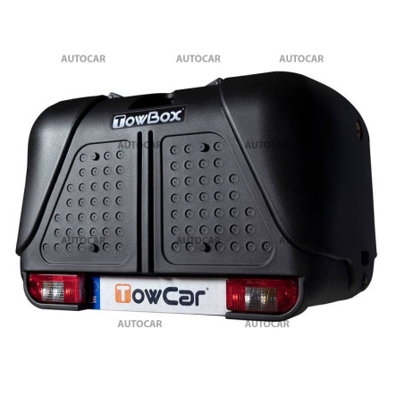 Transportbox für Anhängerkupplung Towbox V2 - schwarz Transportbox für Anhängerkupplung Towbox V2 - schwarz