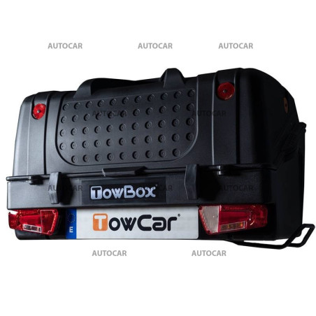 Transportbox für Anhängerkupplung Towbox V1 - schwarz