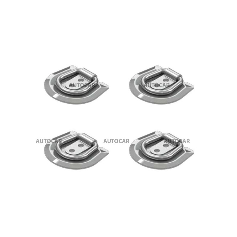 4 x Zurrmulde mit Ring