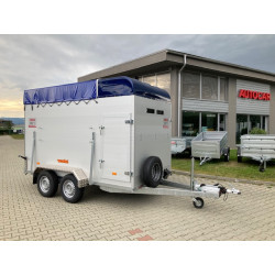 Gebremst zweiachsiger Tier-...