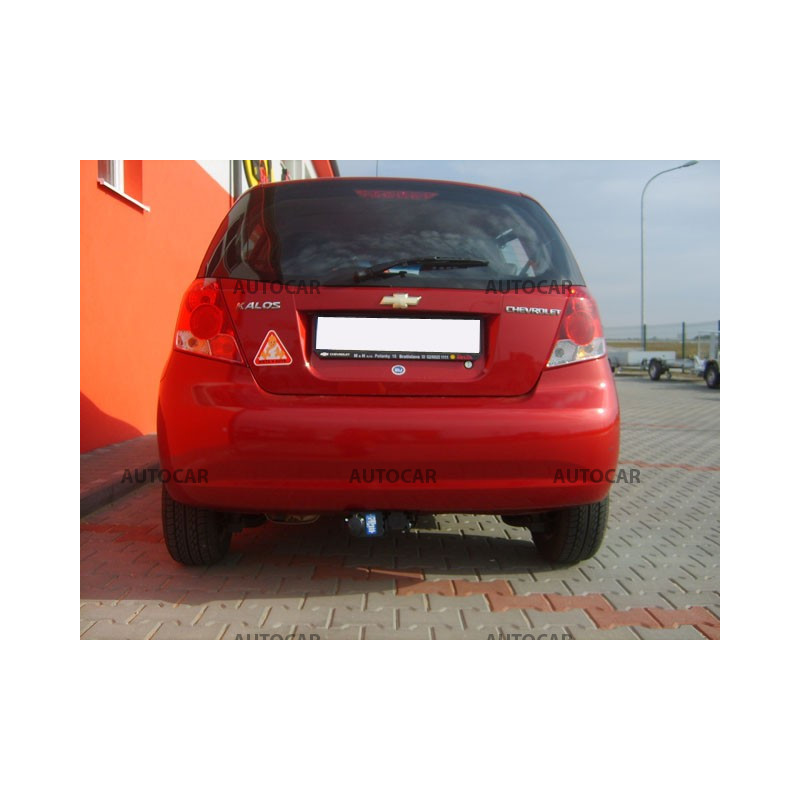 Anhängerkupplung für KALOS - 3/5 dv - automat–AHK abnehmbar - von 2002