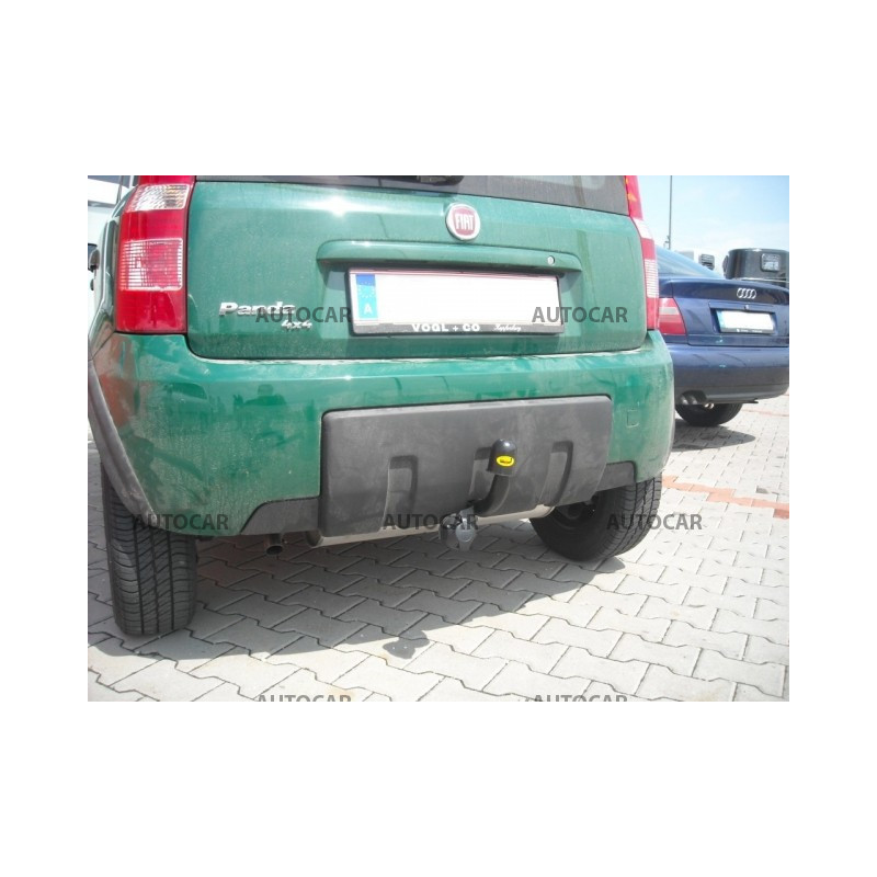 Anhängerkupplung für Fiat PANDA - 5-türig - manuall–AHK starr