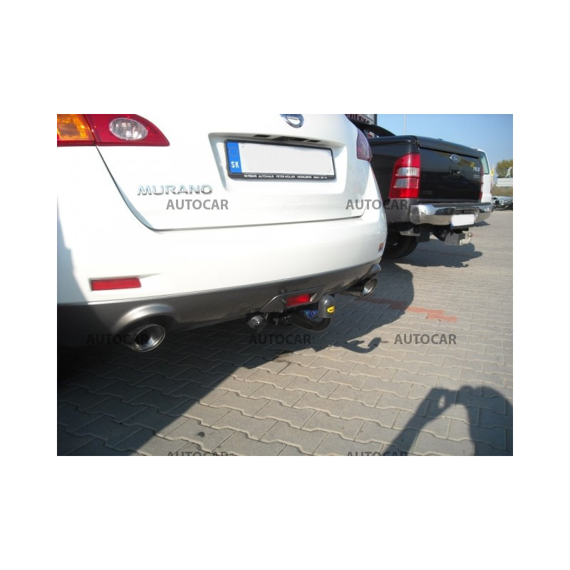 Anhängerkupplung für MURANO - SUV, ( Z 50, Z 51 ) - automat–AHK abnehmbar - von 2004