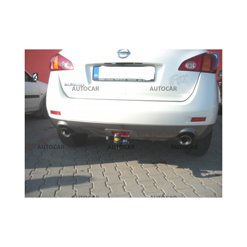 Anhängerkupplung für MURANO - SUV, ( Z 50, Z 51 ) - automat–AHK abnehmbar - von 2004