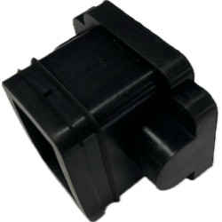 Abdeckkappe für horizontal abnehmbaren Anhängerkupplung Auto-Hak - Gummi