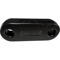 Platte unter der Flanschkugel für 2 Schrauben